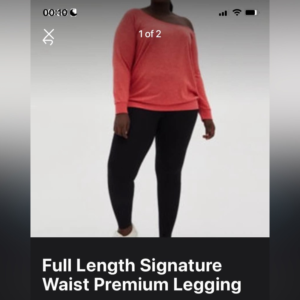 Torrid full length signature waist premium leggings